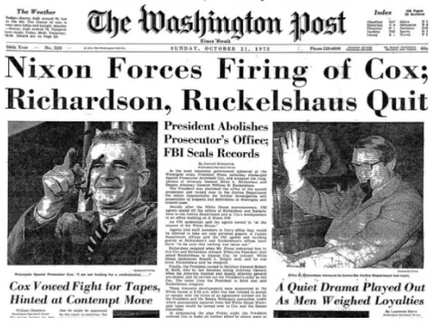 Saturday Night Massacre 1 saturday night massacre